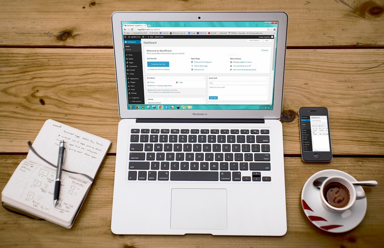 Laptop, wordpress, wordpress design — Business Analysis Planning: How to Plan Your Approach to a Project